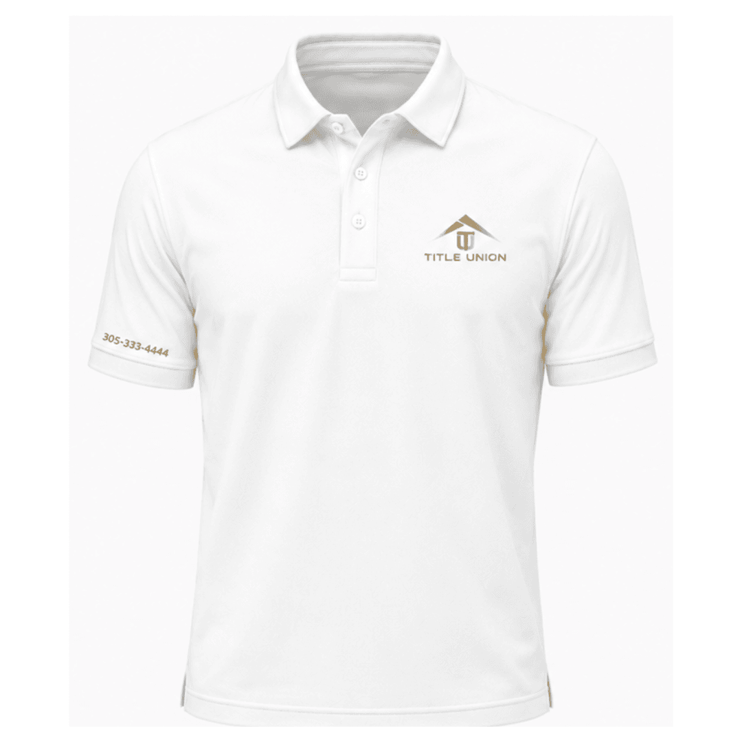 Title Union white polo